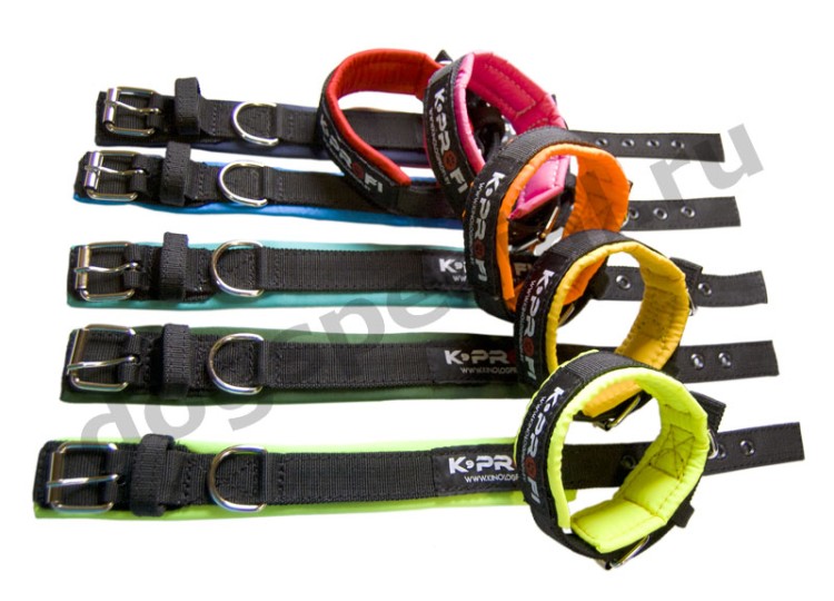 Ошейник с подкладкой из неопрена, 35-45 см