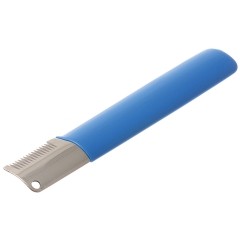 Тримминг с синей ручкой
